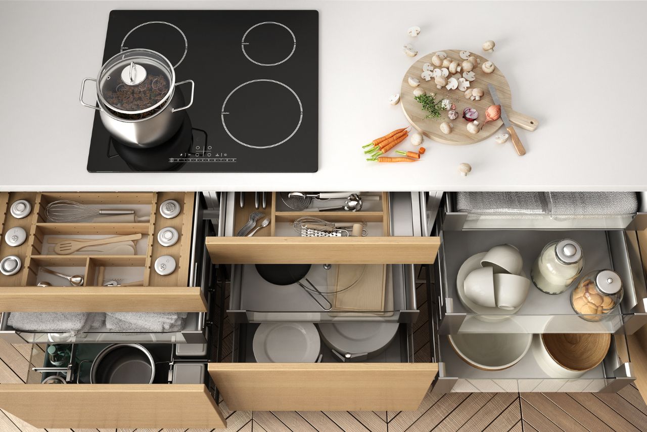 キッチンの収納方法|3つのコツのイメージ