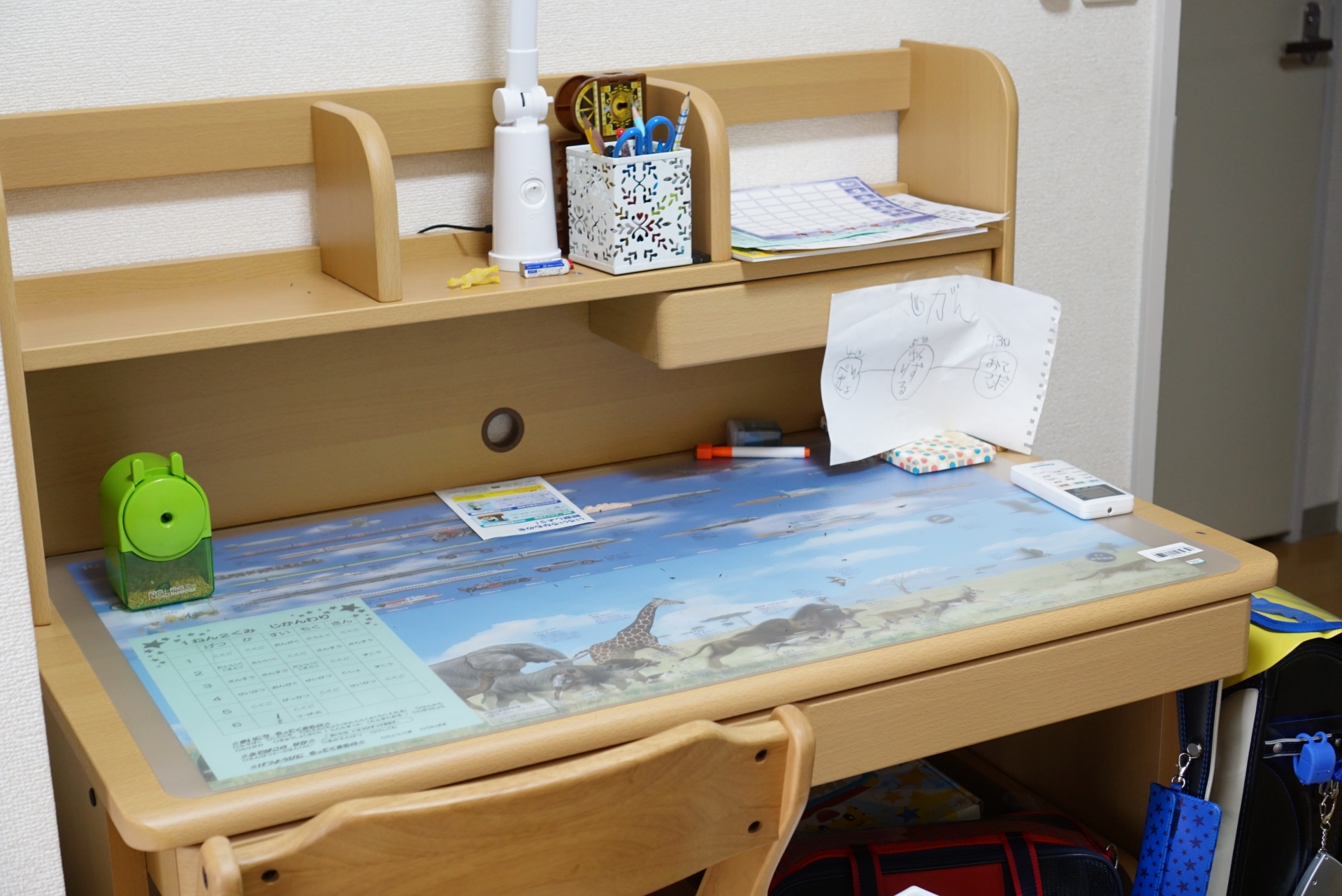 小学生：学習習慣を育み、集中できる空間
